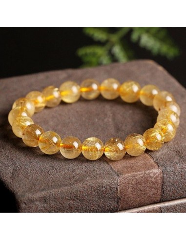 Bracelet Citrine Véritable de l' environnement