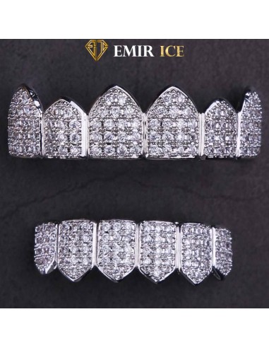 GRILLZ EMIR LUXURY OR BLANC shop