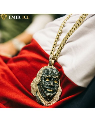 COLLIER PENDENTIF BLUEFACE BENJAMIN FRANKLIN Comparez plus de prix