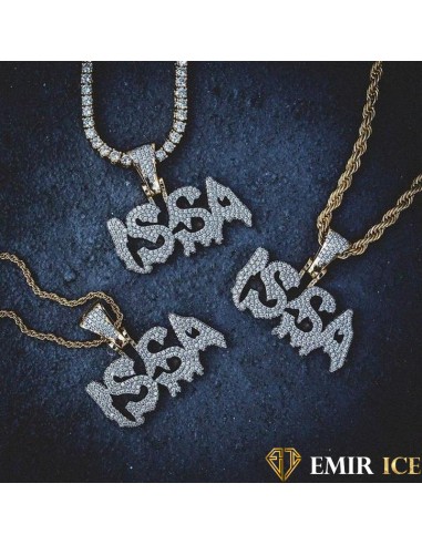 COLLIER 21 SAVAGE AVEC PENDENTIF ISSA Les magasins à Paris