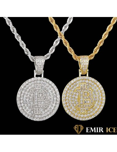 COLLIER PENDENTIF BITCOIN prix