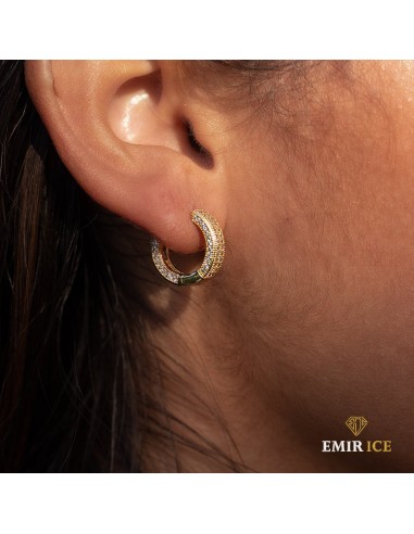 BOUCLE D'OREILLE JONC FEMME | OR JAUNE en ligne des produits 