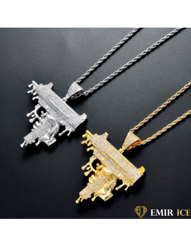 COLLIER PENDENTIF UZI SUPREME GUN 2 - 3 jours ouvrés.