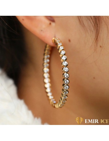 BOUCLE D'OREILLE "EMIR DUBAI" | ARGENT 925 Venez découvrir notre 