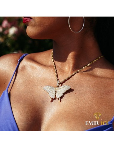 COLLIER PENDENTIF PAPILLON "ICONIC BUTTERFLY" vente chaude votre 