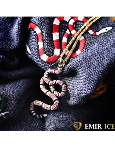 COLLIER PENDENTIF SERPENT GUCCI en linge