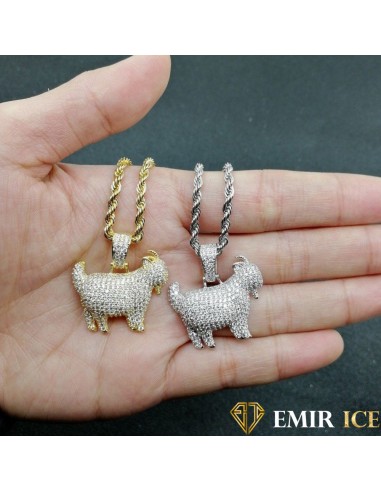 COLLIER PENDENTIF EMIR GOAT vous aussi creer 