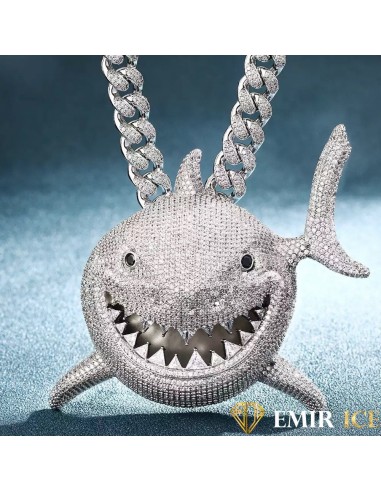 COLLIER PENDENTIF REQUIN 6IX9INE GOOBA Venez découvrir notre 