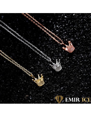 COLLIER "EMIR CROWN" | ARGENT 925 des créatures d'habitude