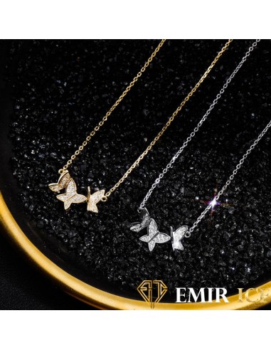 COLLIER "EMIR BUTTERFLY" | ARGENT 925 solde