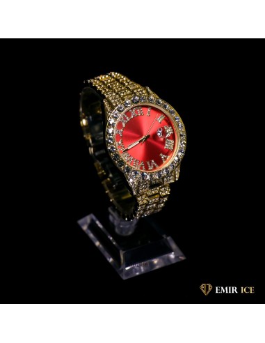 MONTRE EMIR RED WATCH OR JAUNE 2024