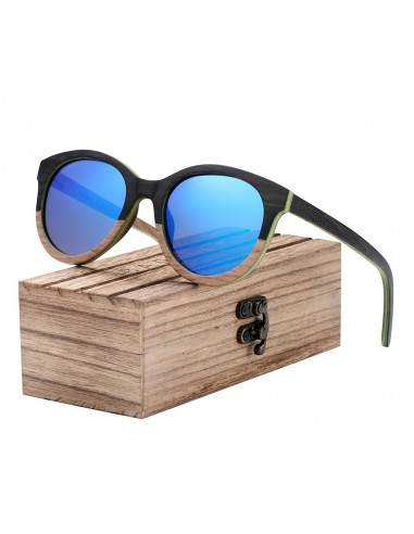 LUNETTES DE SOLEIL EN BOIS - La Be Color soldes