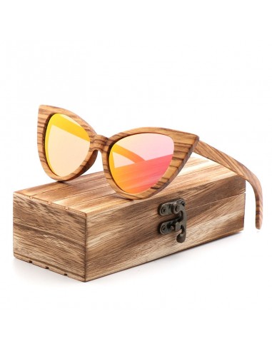 Lunettes de Soleil en Bois - Butterfly suggérées chez