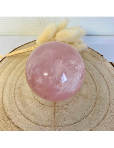 Sphère Quartz Rose (apaisement) de votre