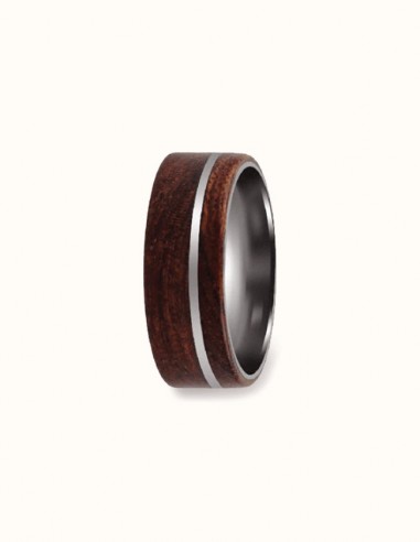 Bague en Bois Naturel En savoir plus