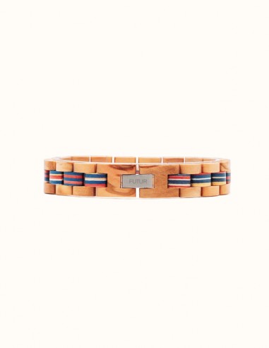 Bracelet en Bois Arc en Ciel acheter en ligne