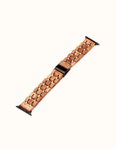 Bracelet Apple Watch en Bois d’Olivier en ligne des produits 