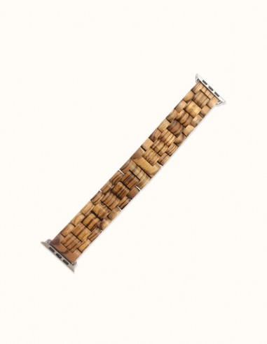 Bracelet en Bois Artisanal pour Apple Watch plus qu'un jeu 