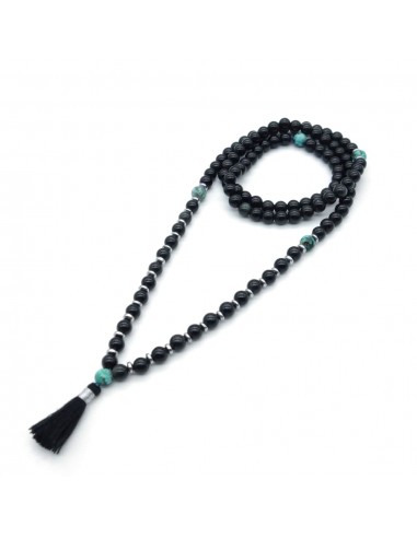 Collier mala obsidienne - DÉTERMINATION Fin de série