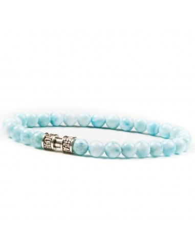 Bracelet larimar 6mm - L'ATLANTE offre 