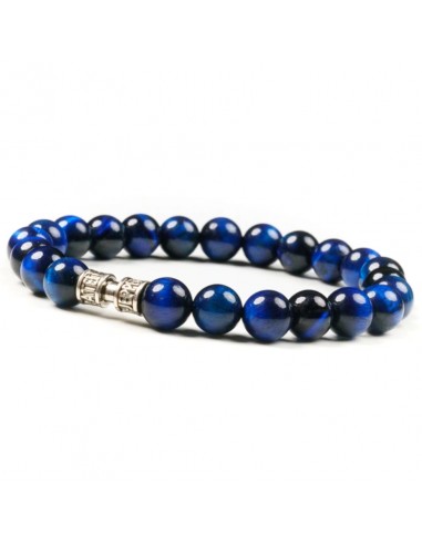 Bracelet œil de tigre bleu 8mm - L'IMPOSTEUR prix