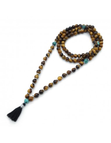 Collier mala œil de tigre - PROTECTION Les êtres humains sont 